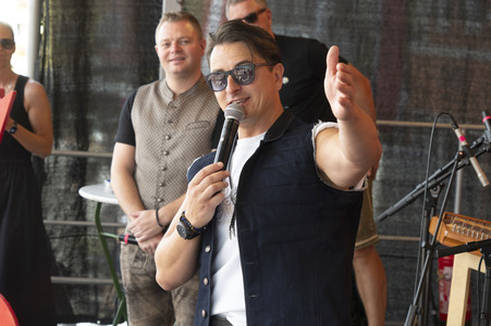 Fan-Empfang mit Andreas Gabalier in Kitzbühel