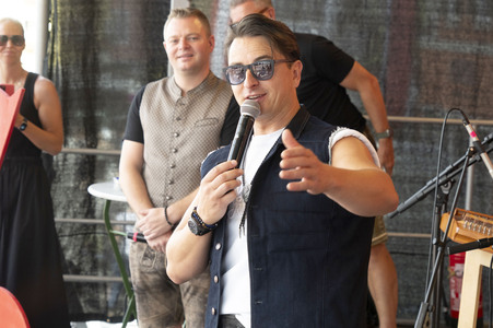 Fan-Empfang mit Andreas Gabalier in Kitzbühel