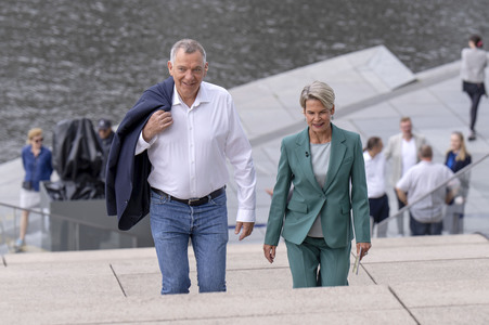 ARD-Sommerinterview mit Jan van Aken in Berlin