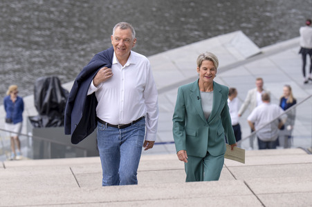 ARD-Sommerinterview mit Jan van Aken in Berlin