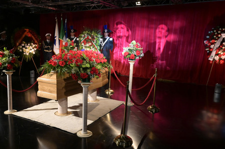 Abschiednahme von Pippo Baudo in Rom