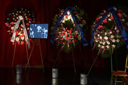 Abschiednahme von Pippo Baudo in Rom