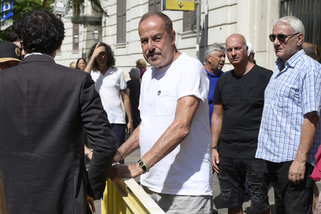 Abschiednahme von Pippo Baudo in Rom