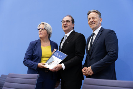 Bundespressekonferenz 'Bundeslagebild Sexualdelikte zum Nachteil von Kindern und Jugendlichen 2024' in Berlin