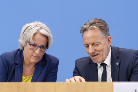 Bundespressekonferenz 'Bundeslagebild Sexualdelikte zum Nachteil von Kindern und Jugendlichen 2024' in Berlin