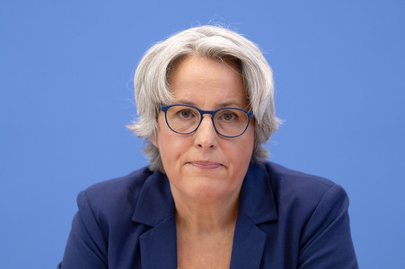 Bundespressekonferenz 'Bundeslagebild Sexualdelikte zum Nachteil von Kindern und Jugendlichen 2024' in Berlin