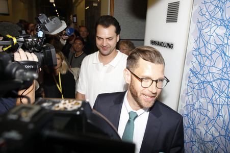 Prozess wegen mutmaßlichen schweren Betrugs gegen Jimi Blue Ochsenknecht in Innsbruck