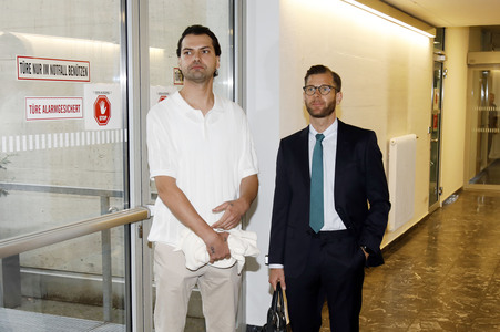 Prozess wegen mutmaßlichen schweren Betrugs gegen Jimi Blue Ochsenknecht in Innsbruck