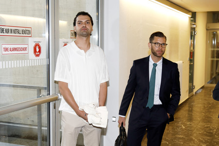 Prozess wegen mutmaßlichen schweren Betrugs gegen Jimi Blue Ochsenknecht in Innsbruck