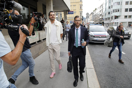 Prozess wegen mutmaßlichen schweren Betrugs gegen Jimi Blue Ochsenknecht in Innsbruck