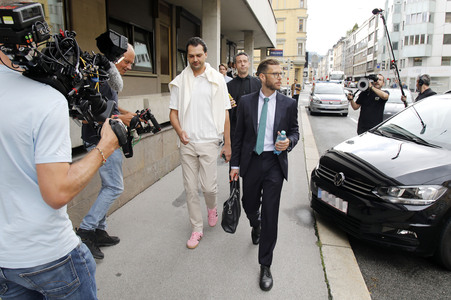 Prozess wegen mutmaßlichen schweren Betrugs gegen Jimi Blue Ochsenknecht in Innsbruck