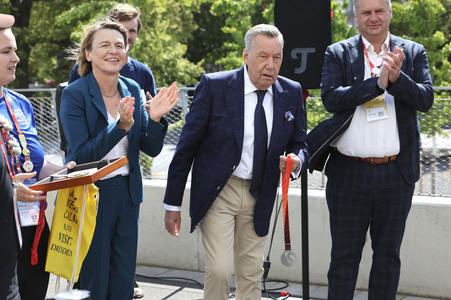 Abschlussveranstaltung der 25. World Transplant Games 2025 in Dresden