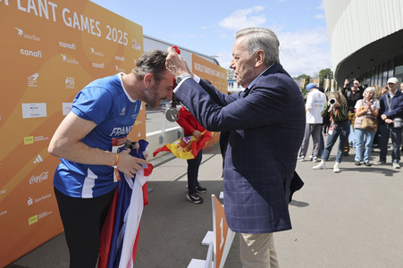 Abschlussveranstaltung der 25. World Transplant Games 2025 in Dresden
