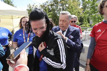 Abschlussveranstaltung der 25. World Transplant Games 2025 in Dresden