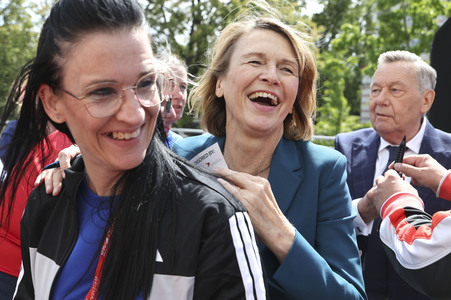 Abschlussveranstaltung der 25. World Transplant Games 2025 in Dresden