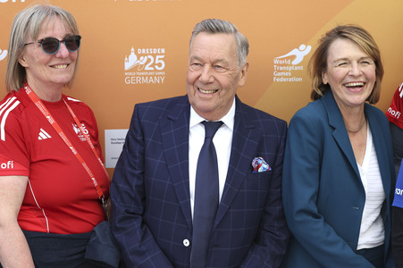 Abschlussveranstaltung der 25. World Transplant Games 2025 in Dresden