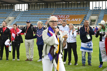 Abschlussveranstaltung der 25. World Transplant Games 2025 in Dresden