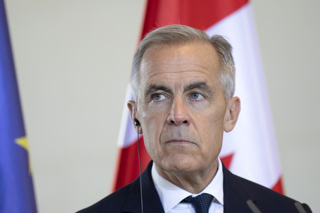 Empfang des Premierministers von Kanada in Berlin