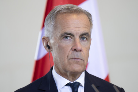 Empfang des Premierministers von Kanada in Berlin