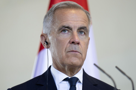 Empfang des Premierministers von Kanada in Berlin