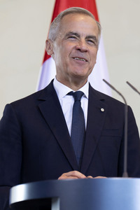 Empfang des Premierministers von Kanada in Berlin