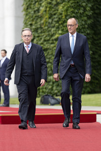 Empfang des Premierministers von Belgien in Berlin