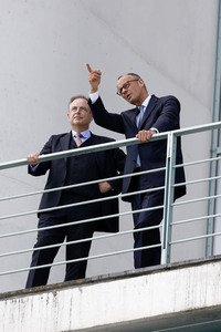 Empfang des Premierministers von Belgien in Berlin