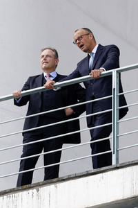 Empfang des Premierministers von Belgien in Berlin