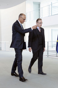 Empfang des Premierministers von Belgien in Berlin