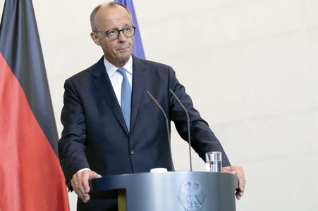 Empfang des Premierministers von Belgien in Berlin