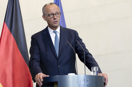 Empfang des Premierministers von Belgien in Berlin
