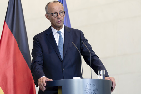 Empfang des Premierministers von Belgien in Berlin