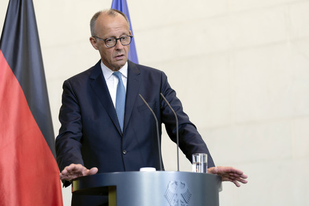 Empfang des Premierministers von Belgien in Berlin