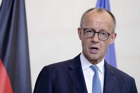 Empfang des Premierministers von Belgien in Berlin