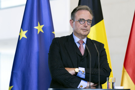 Empfang des Premierministers von Belgien in Berlin