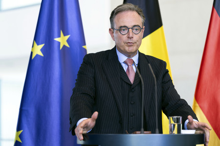 Empfang des Premierministers von Belgien in Berlin