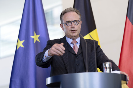 Empfang des Premierministers von Belgien in Berlin