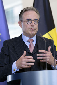 Empfang des Premierministers von Belgien in Berlin