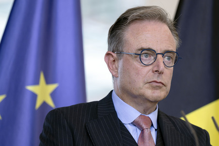 Empfang des Premierministers von Belgien in Berlin