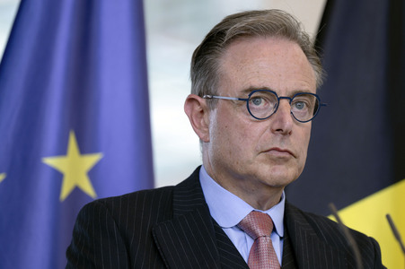 Empfang des Premierministers von Belgien in Berlin