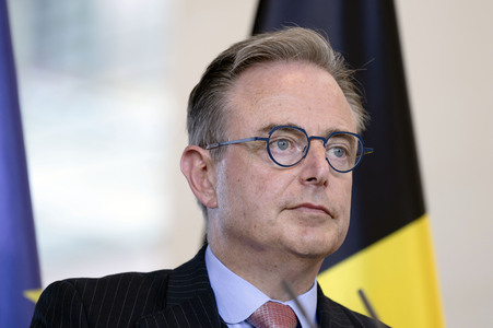 Empfang des Premierministers von Belgien in Berlin