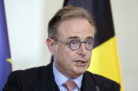 Empfang des Premierministers von Belgien in Berlin