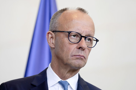 Empfang des Premierministers von Belgien in Berlin