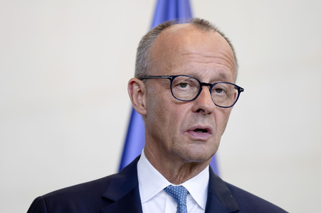 Empfang des Premierministers von Belgien in Berlin