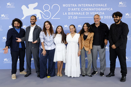 Photocall 'Hijra', Internationale Filmfestspiele von Venedig 2025