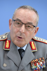 Bundespressekonferenz 'Quadriga 2025 - unter Führung der Deutschen Marine' in Berlin