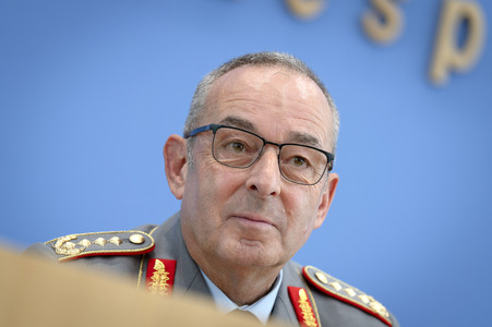 Bundespressekonferenz 'Quadriga 2025 - unter Führung der Deutschen Marine' in Berlin