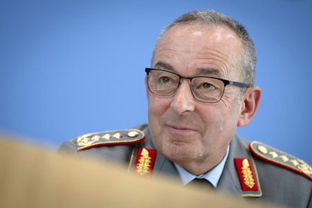 Bundespressekonferenz 'Quadriga 2025 - unter Führung der Deutschen Marine' in Berlin