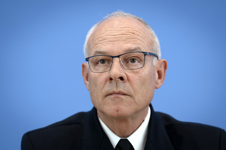 Bundespressekonferenz 'Quadriga 2025 - unter Führung der Deutschen Marine' in Berlin