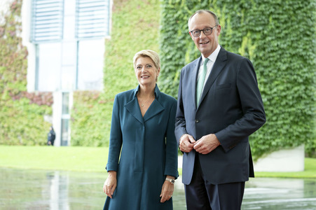 Empfang der Bundespräsidentin der Schweiz in Berlin